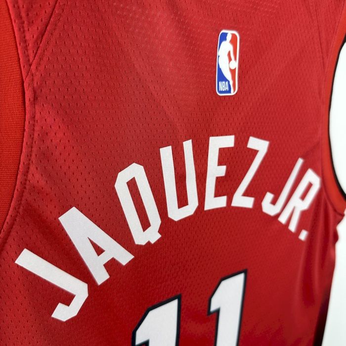 Jaime Jaquez Jr. Miami Heat City Edition 24/25 Swingman Jersey Red