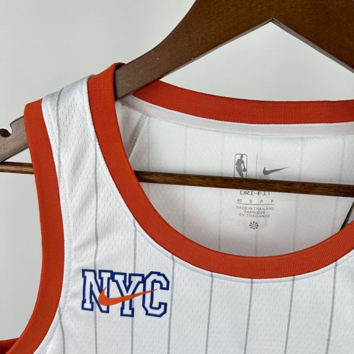 Jalen Brunson New York Knicks City Edition Swingman Jersey 24/25