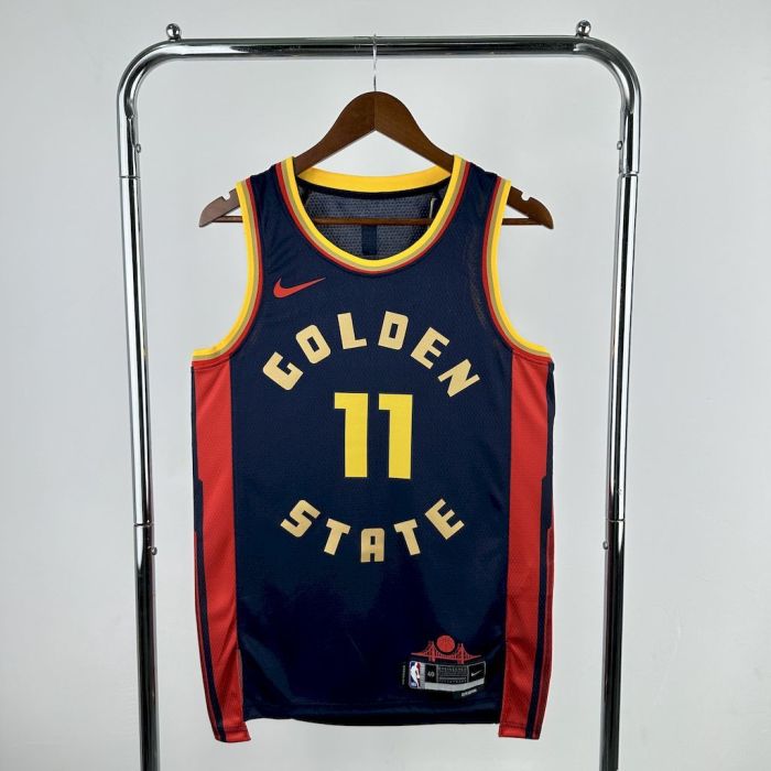 Klay Thompson Golden State Warriors City Edition Swingman Jersey 24/25 Blue