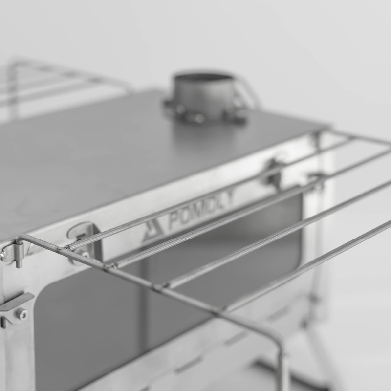 POMOLY チタン製サイドテーブル T1 テントストーブ用 チタンサイド棚（Pomoly T1 テントストーブ用）