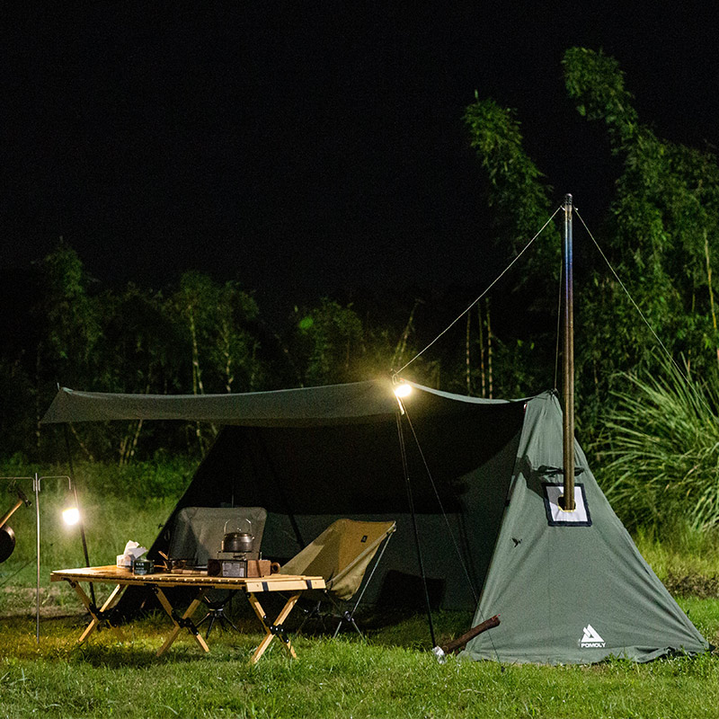 FORT TC パップテント | 軍幕テント 前室あり 1-2人用 | POMOLY FORT TC パップテント | 軍幕テント 前室あり 1-2人用 | POMOLY