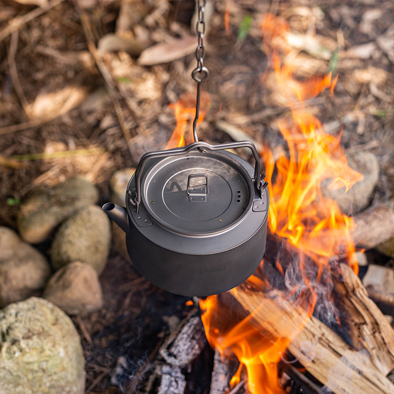 POMOLY チタン製ケトル1.0L|超軽量コーヒーポット