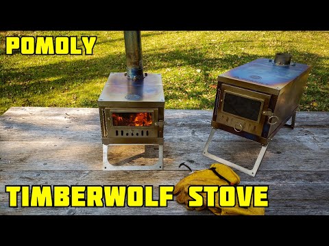 Pomoly TIMBER Mini LONEWOLF902 チタンテントストーブ （限定版）