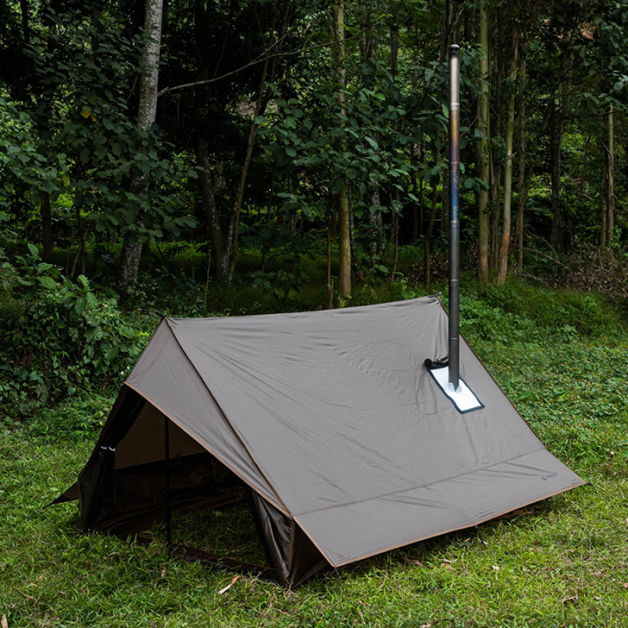 CHALET 70 ロッジ型テント |  シャレー ソロテント 超軽量 | POMOLY