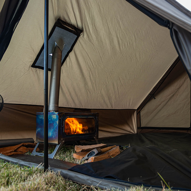 CHALET 70 ロッジ型テント | ソロキャンプテント | POMOLY 2024