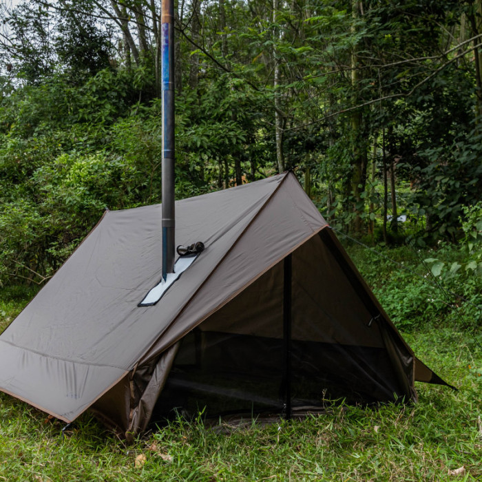 CHALET 70 ロッジ型テント |  シャレー ソロテント 超軽量 | POMOLY
