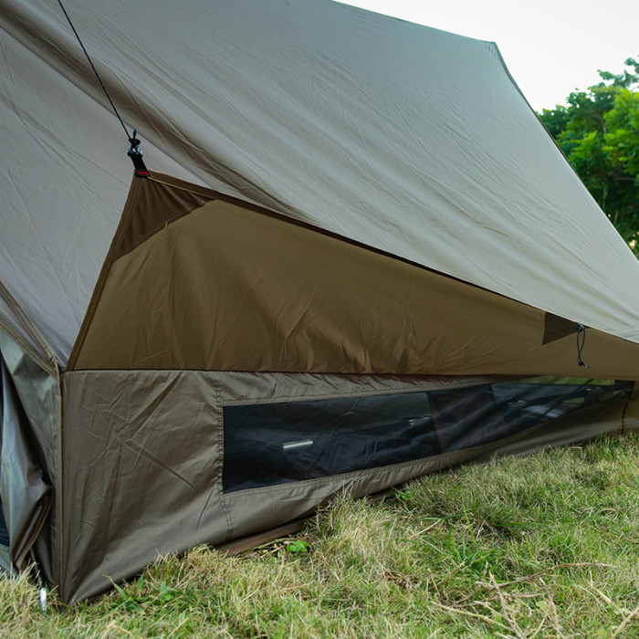 CHALET 70 ロッジ型テント |  シャレー ソロテント 超軽量 | POMOLY