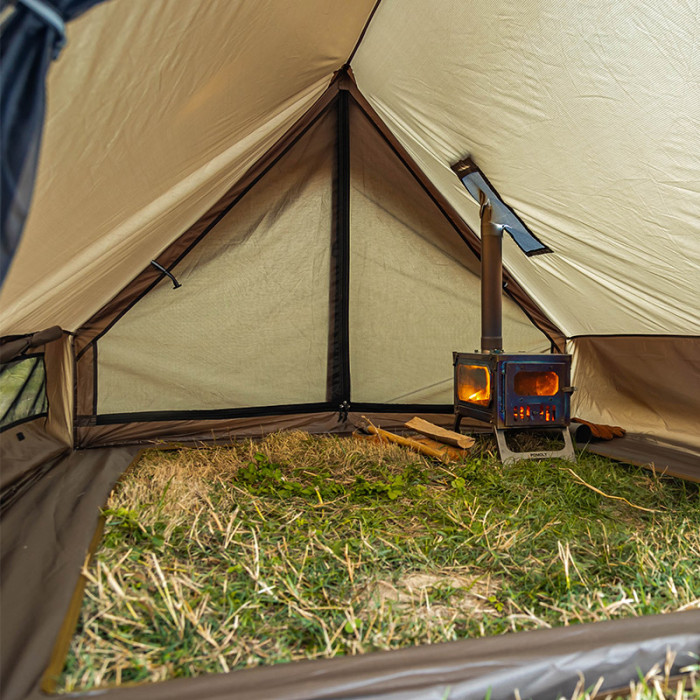 CHALET 70 ロッジ型テント |  シャレー ソロテント 超軽量 | POMOLY