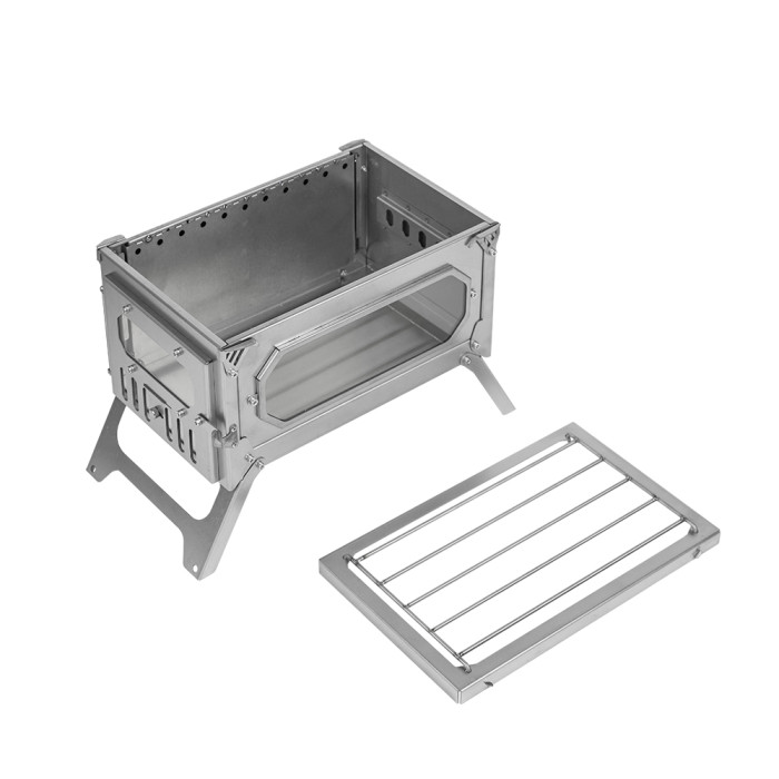 T-Brick Mini 用チタン製焚き火グリル