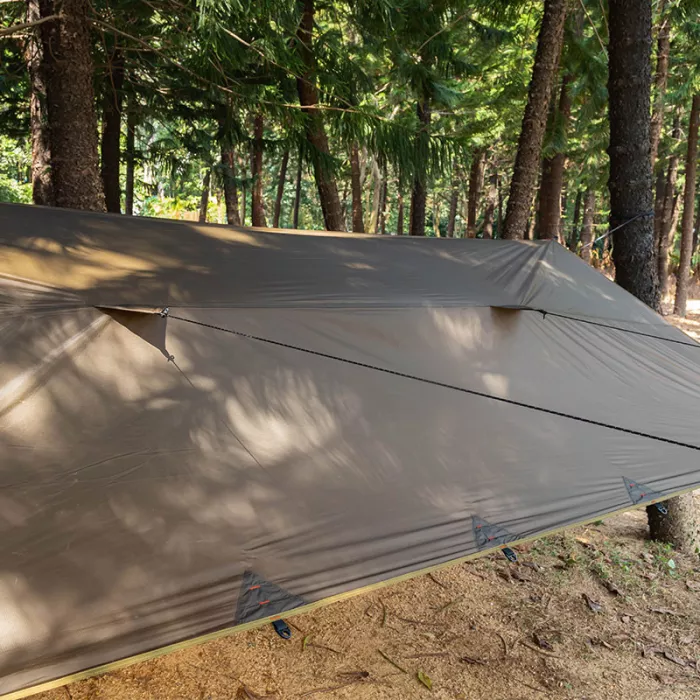 Wolfden UL ハンモックタープ 9ft x 12ft | 超軽量 高い防水性