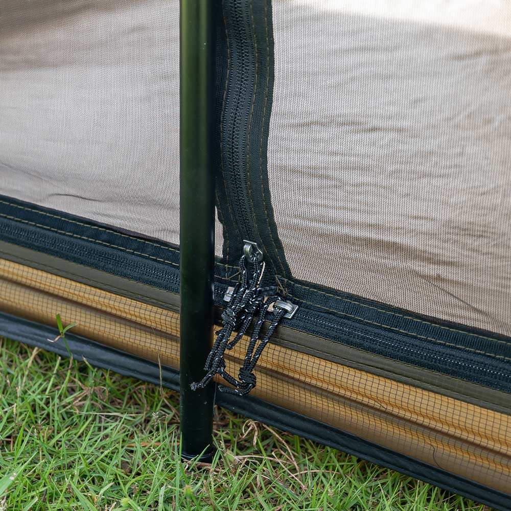 POMOLY パップテント シェルター 軍幕テント 20Dナイロン超軽量テント STOVEHUT 20 超軽量 パップテント | 前室あり 軍幕テント | POMOLY