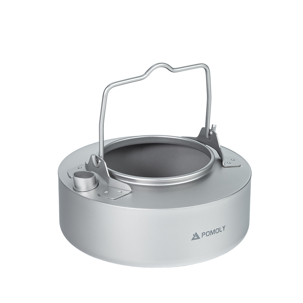 POMOLYチタンケトル700 ml｜超軽量バックパックコーヒーポット｜POMOLY