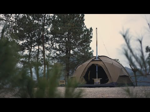 POMOLY ドームテント | Dome X4 自立式テント キャンプ用 大型ファミリー テント 2～4人用