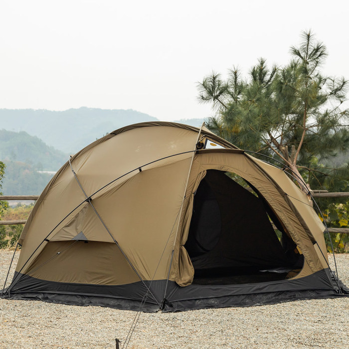 POMOLY ドームテント | Dome X4 自立式テント キャンプ用 大型ファミリー テント 2～4人用