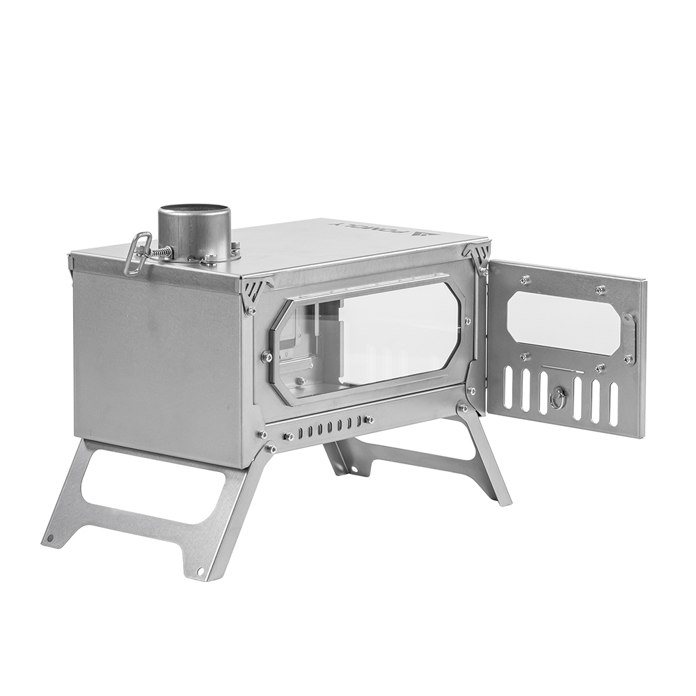 T-BRICK Mini | ポータブル式 チタンテントストーブ | ソロキャンプ用