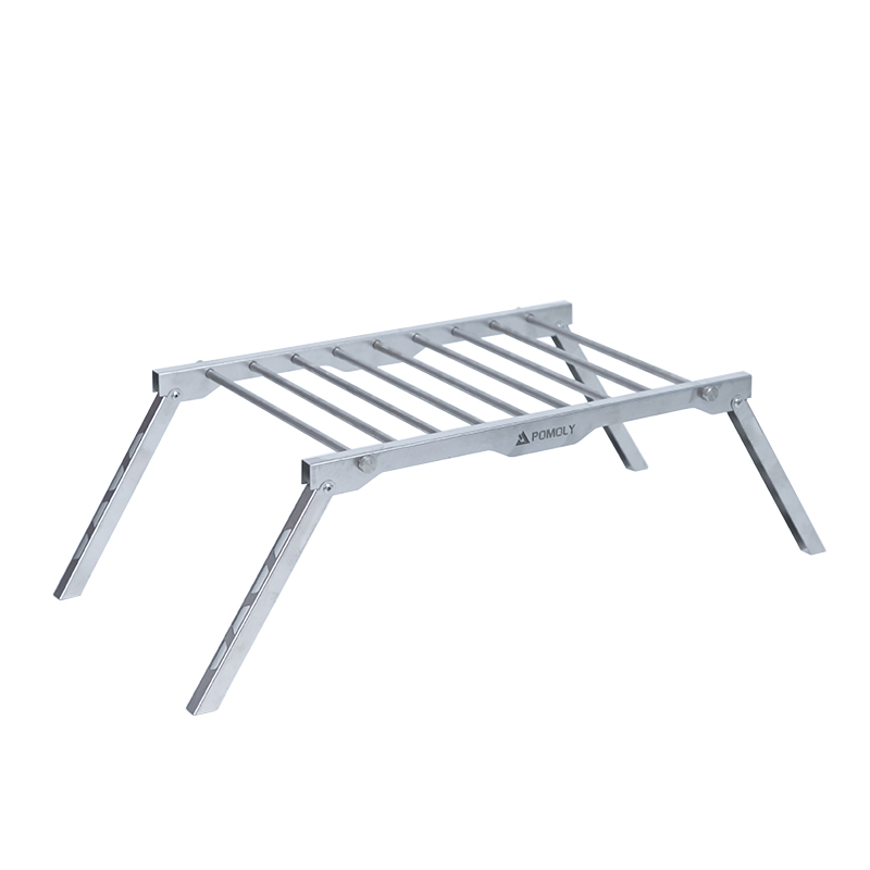 レビュー : チタン製サイドテーブル（POMOLY T1 テントストーブ用