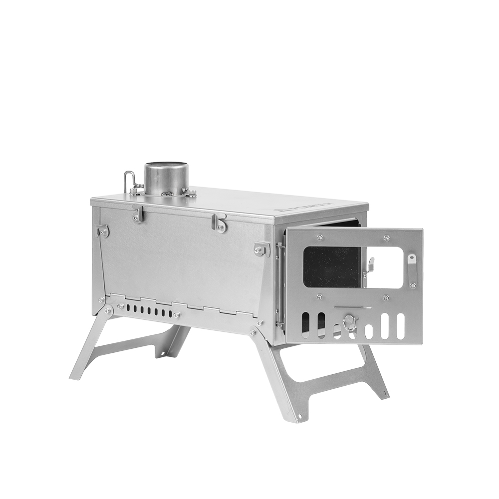 折りたたみ式チタンストーブ | ホットテント用 T1 Mini薪テント
