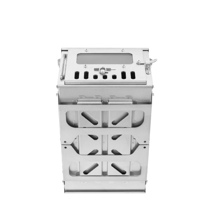 T1 Mini | ソロキャンプ用折りたたみ式チタン薪ストーブ | POMOLY