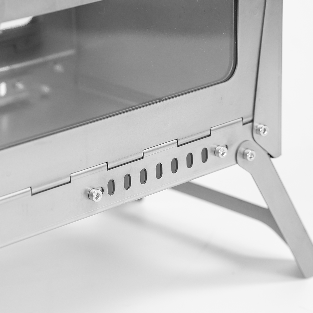 折りたたみ式チタンストーブ | キャンプテント用T1 Mini 3薪