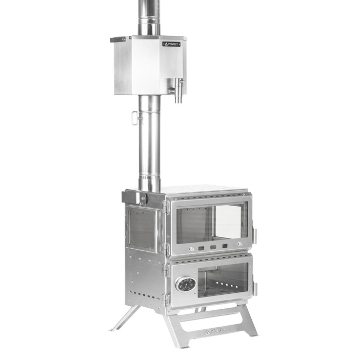 Baker 薪ストーブ | オーブンストーブ |  ステンレス薪ストーブ キャンプ