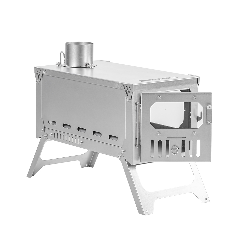 T-BRICK | ポータブル式　チタンテントストーブ | POMOLY T-BRICK Mini | ポータブル式 チタンテントストーブ | ソロ