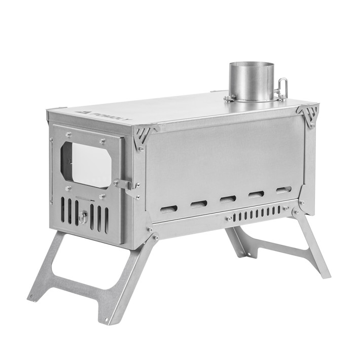 【3周年祝い】T-Brick 2.0 | ポータブル式 チタンテントストーブ  | POMOLY 2023 新品