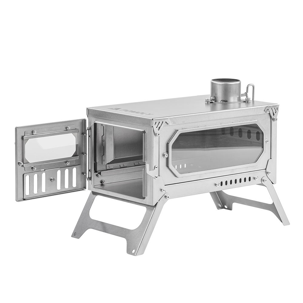 T-BRICK Mini | ポータブル式 チタンテントストーブ | ソロキャンプ用