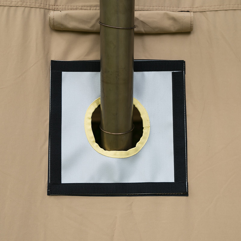 YARN PLUS TC ワンポールテント 2-4人用 TCテント（煙突穴付き