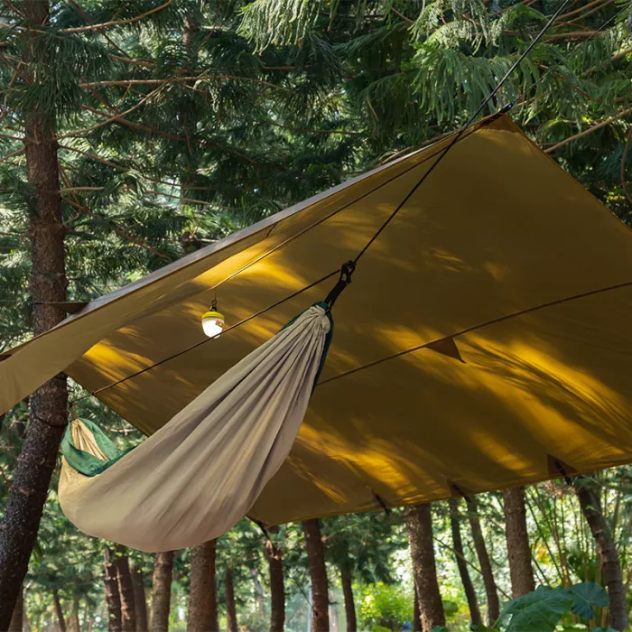 【秋SALE】Wolfden UL ハンモックタープ  9ft x 12ft | 超軽量 20D 3000mm シルナイロン タープ  | Lonewolf902署名