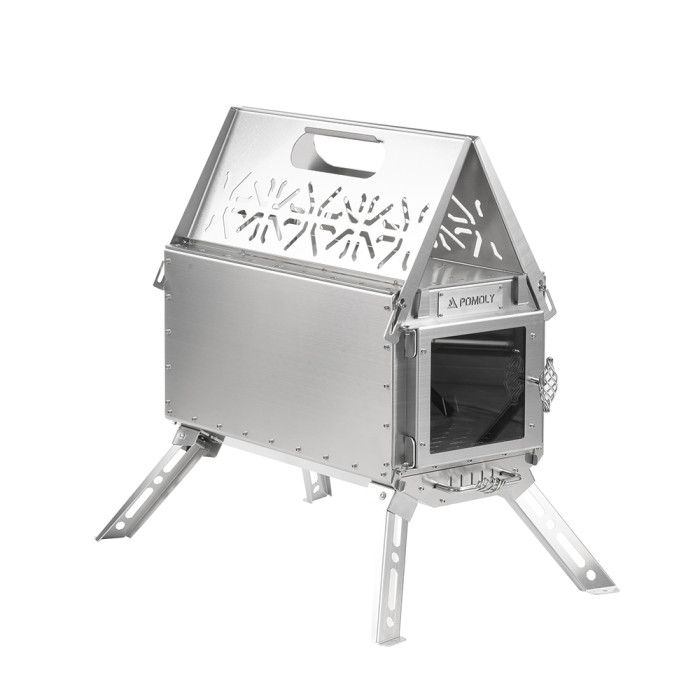 【秋SALE】 Oroqen Max  薪ストーブ |ポータブル式ストーブ | ホットテント キャンプ |POMOLY 2023 新品