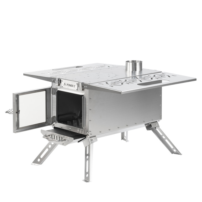 【秋SALE】 Oroqen Max  薪ストーブ |ポータブル式ストーブ | ホットテント キャンプ |POMOLY 2023 新品