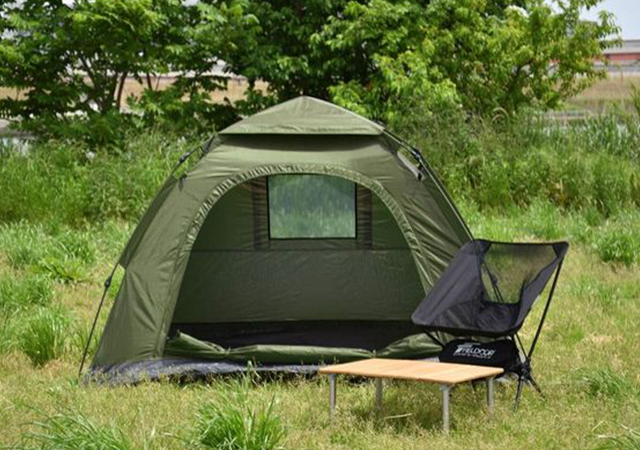 POMOLY ポモリー ジャンク キャンプテント オリーブグリーン STOVEHUT