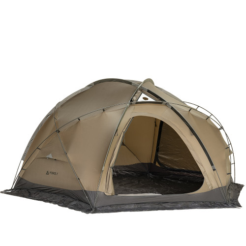 POMOLY ドーム型テント | Dome X6 大型自立式テント 4～6人ドームテント ファミリーキャンプ用
