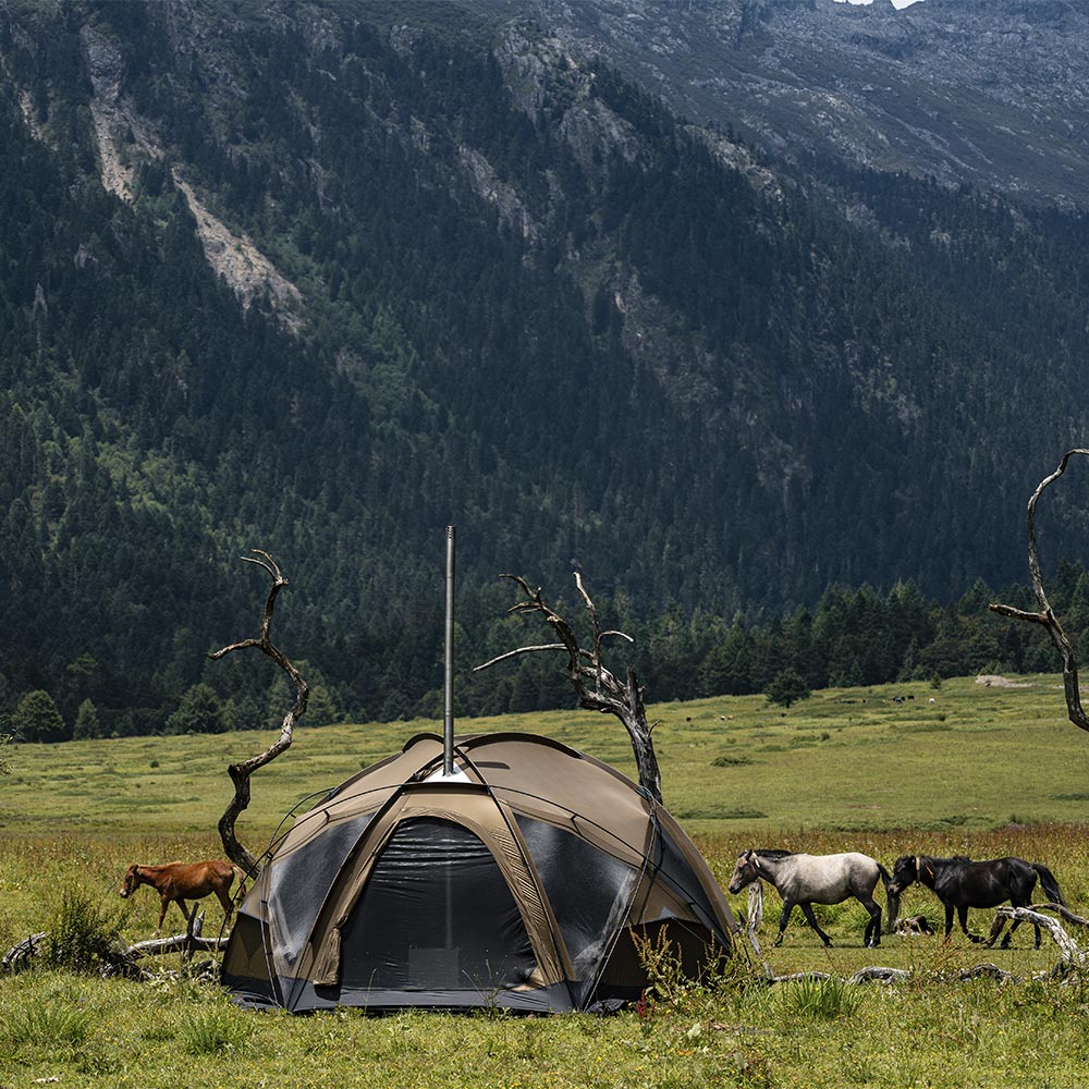 PANDA PRO X CAMEL キャンプテント（PANDA】tent-Mark DESIGNSの