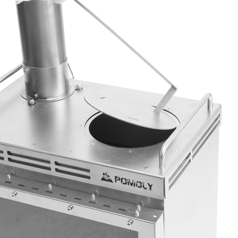 POMOLY ポモリー　薪ストーブ Dweller Max Ti Dweller Max Ti 3 テントストーブ |キャンプ用ペチカ |薪ストーブ