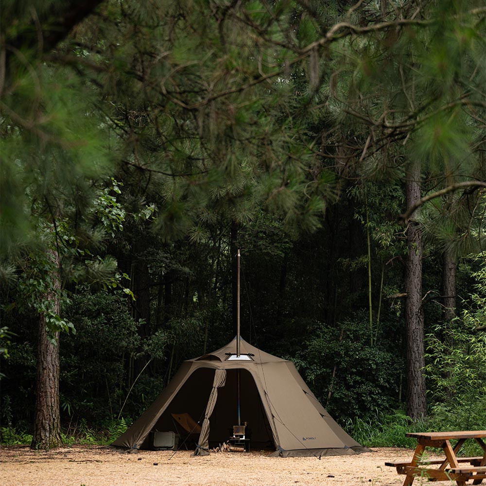 Circle 6 薪ストーブテント | サークル6 キャンプ用テント | POMOLY