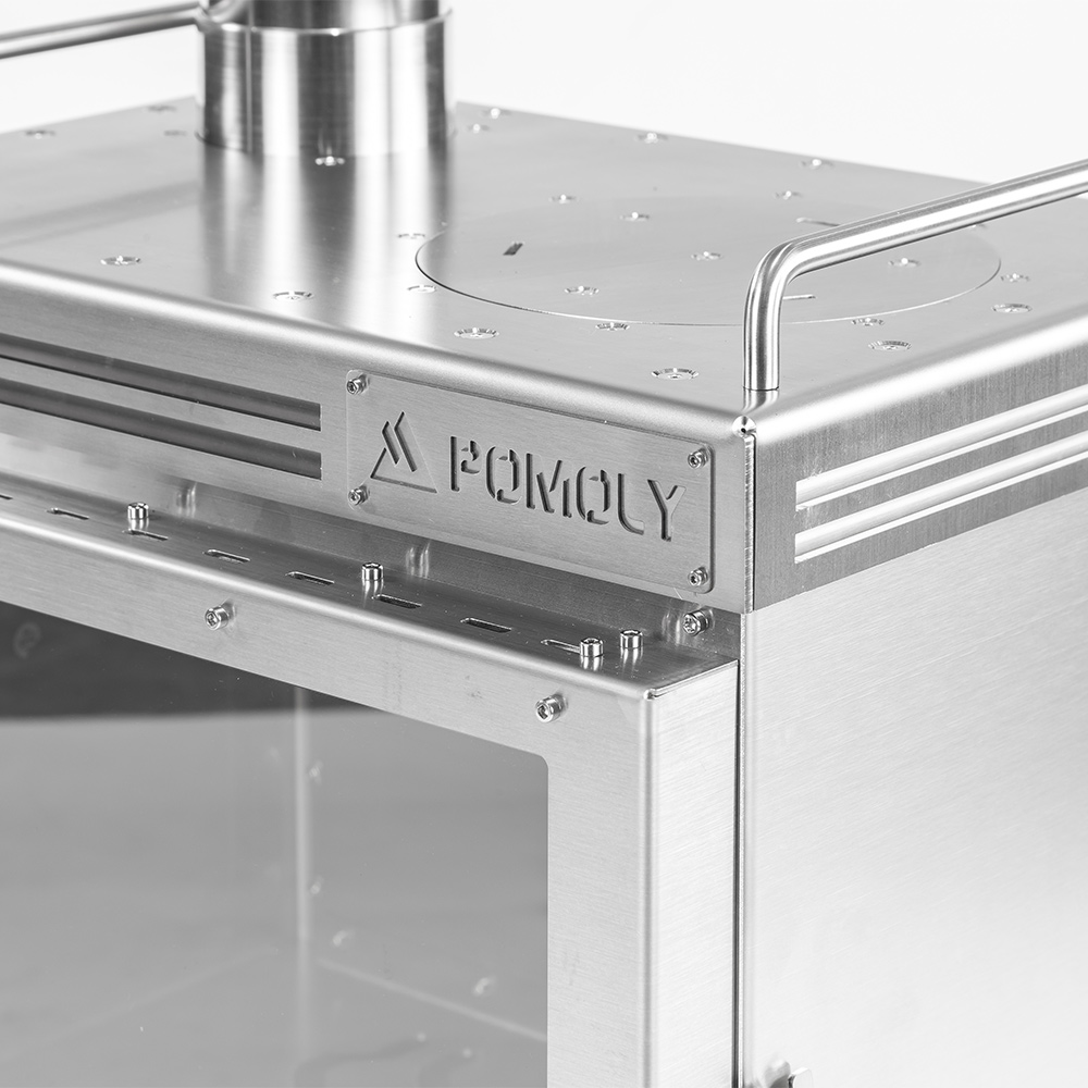 【２回使用のみ】POMOLY 薪ストーブ Dweller Max 2.0ポモリー Dweller Max 2.0 Tent Stove | Camping Fireplace for Hot Tent