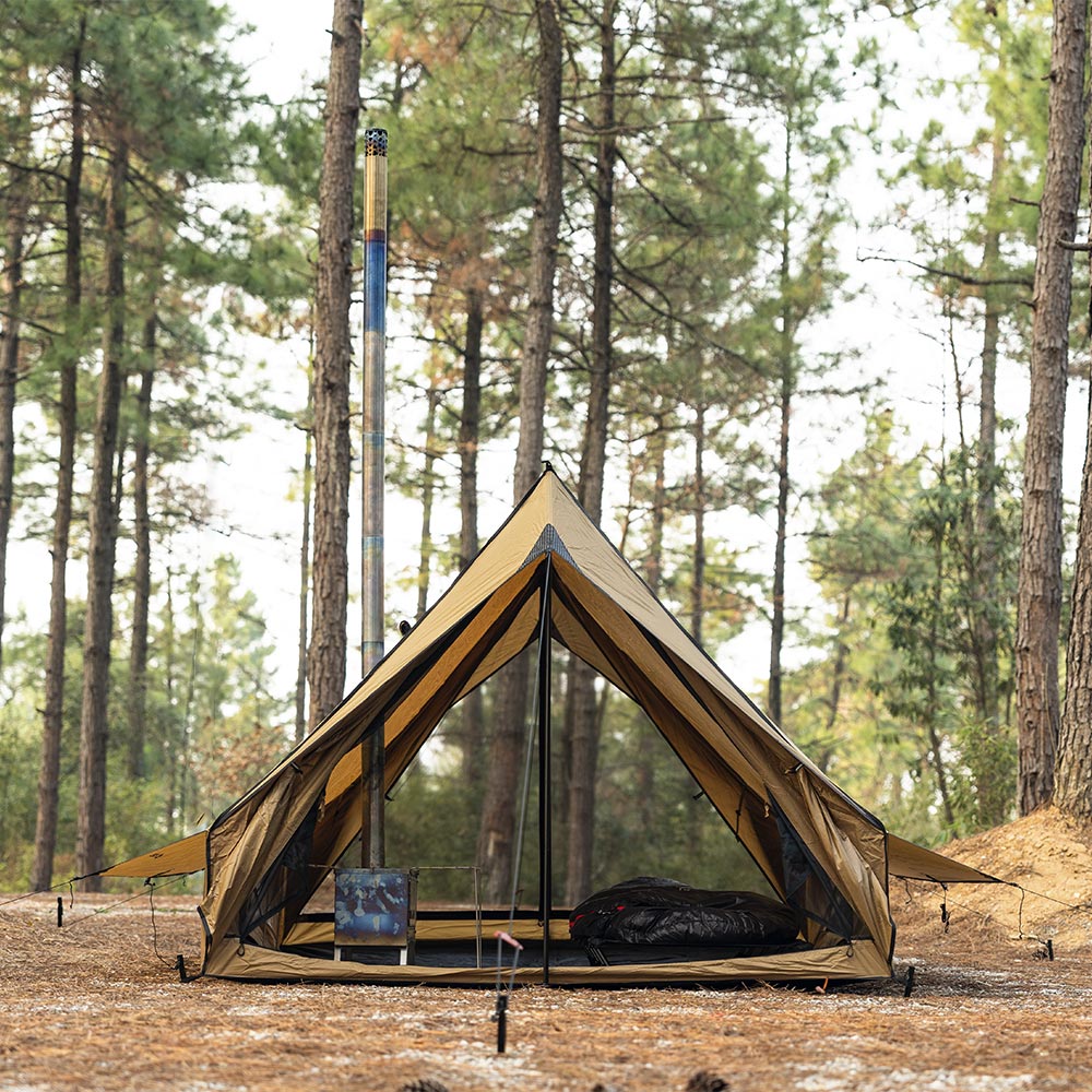 CHALET 70 ロッジ型テント | ソロキャンプテント | POMOLY 2024