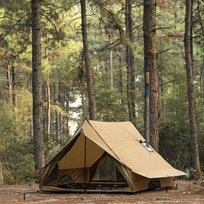 CHALET 70 Pro | ロッジ型テント (シャレー )| 2人用 キャンプテント| POMOLY 新作
