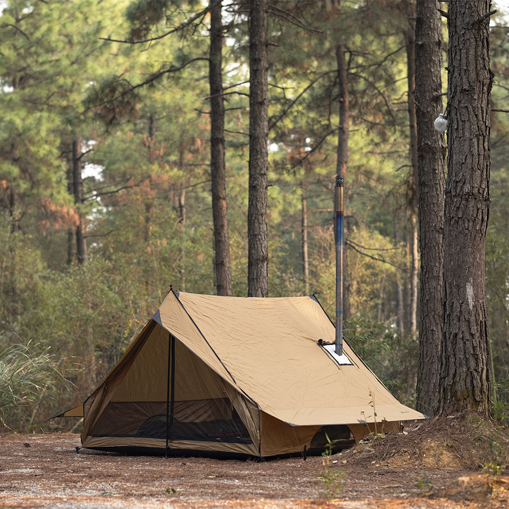 CHALET 70 ロッジ型テント | ソロキャンプテント | POMOLY 2024