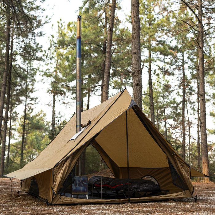 CHALET 70 Pro | ロッジ型テント (シャレー )| 2人用 キャンプテント| POMOLY 新作
