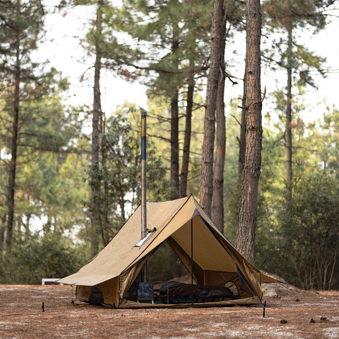 CHALET 70 Pro | ロッジ型テント (シャレー )| 2人用 キャンプテント| POMOLY 新作