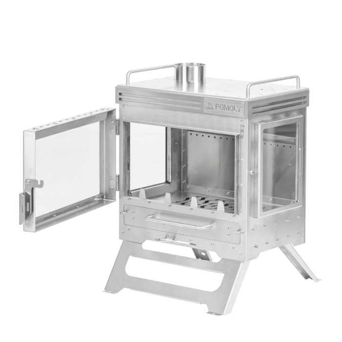 【新古品1台しかない】Dweller Max  3  | キャンプ用薪ストーブ| POMOLY