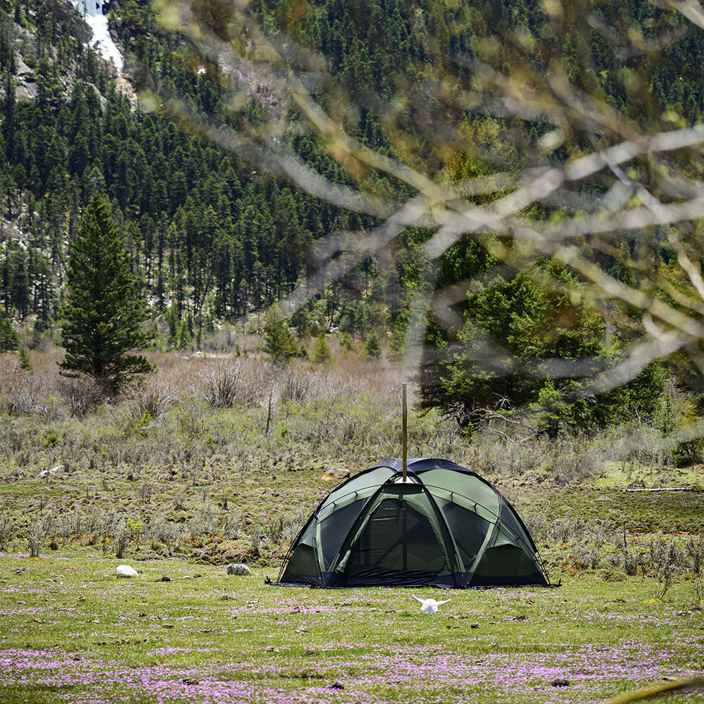 POMOLY 大型ドームテント | Dome X6 Pro ドーム型テント (Green) 4～6人用