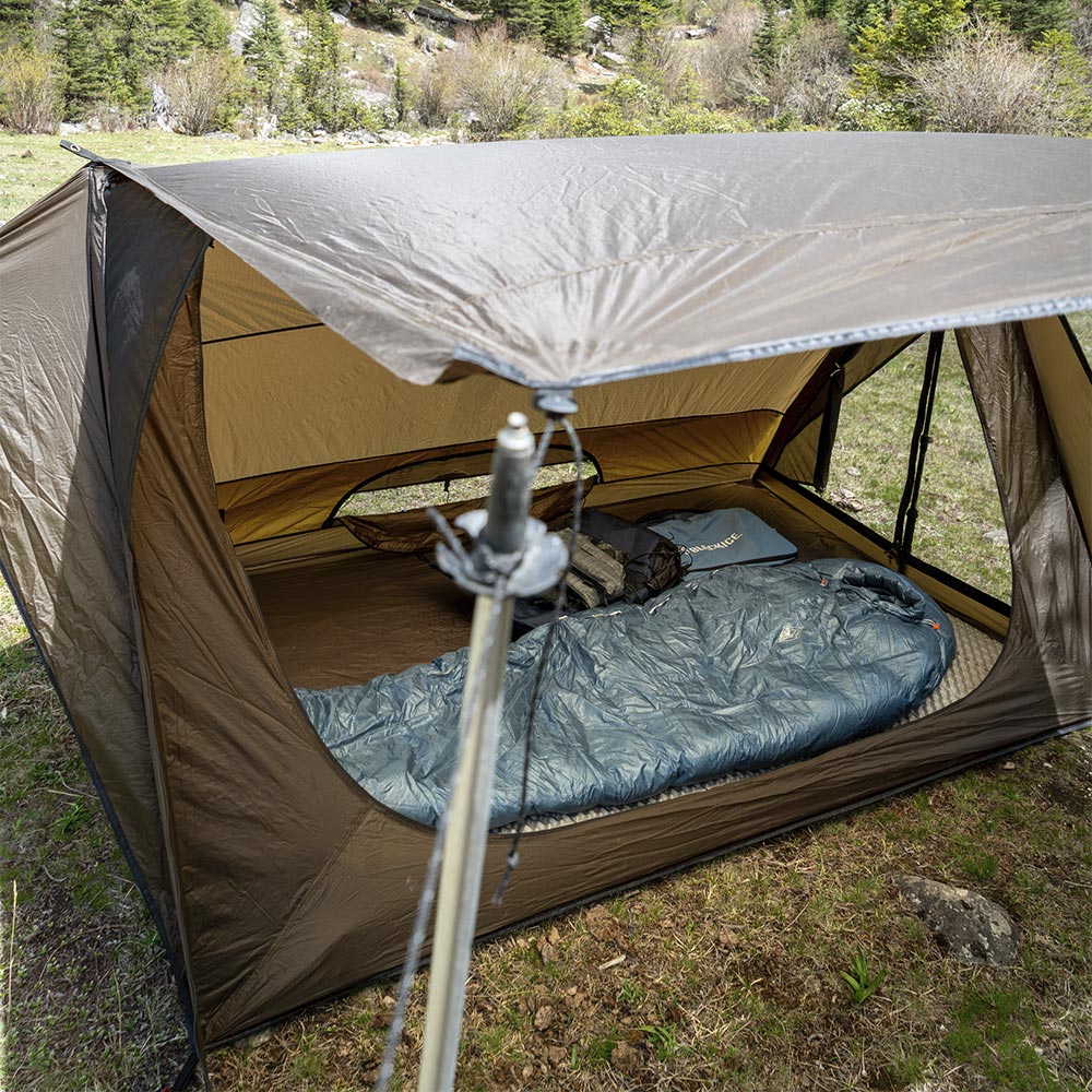 Amazon.com : POMOLY Hot Tent Bushcraft Tent, STOVEHUT 20 2.0