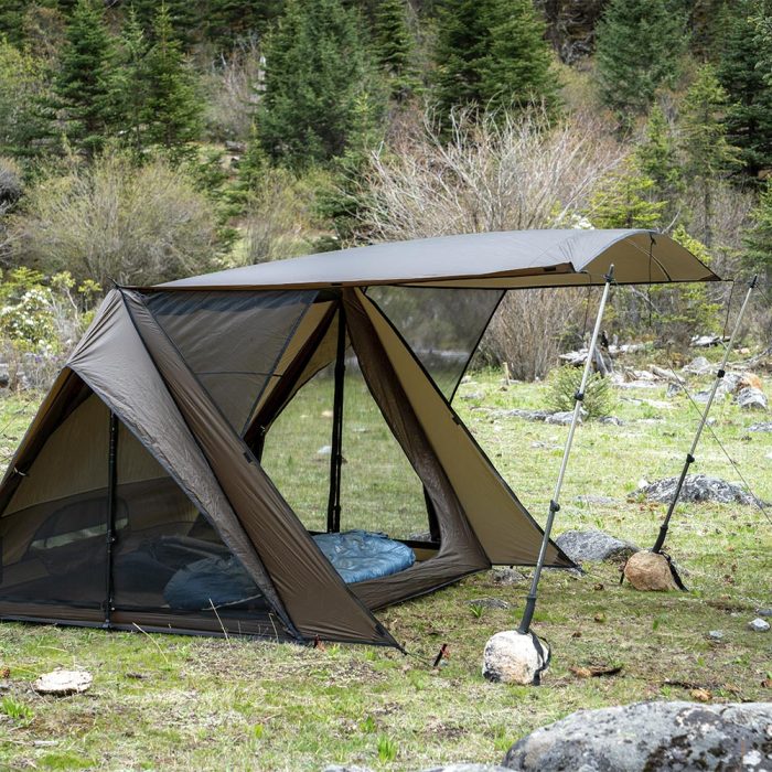 STOVEHUT | 超軽量テント パップテント | シェルター 軍幕テント キャンプ | POMOLY 新商品
