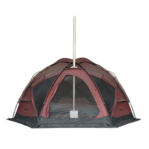 POMOLY ドームテント | Dome X4 Pro 大型自立式テント(Red) 2人用 4人ファミリーテント キャンプ