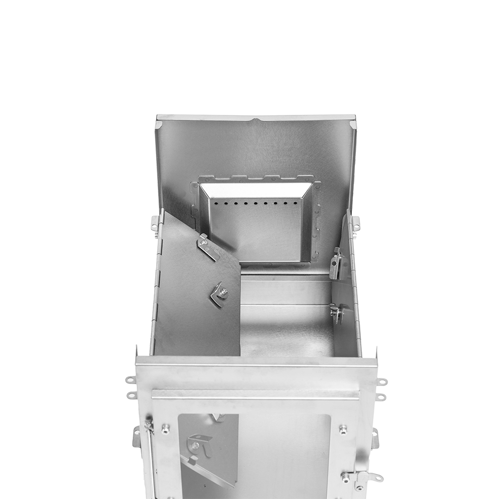 X-Ti Max チタン製薪ストーブ | 2段式折りたたみ式 コンパクト