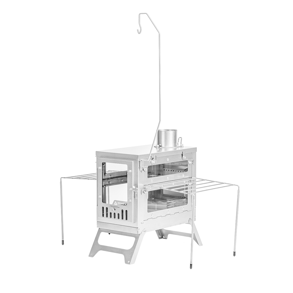 X-Ti 5 チタン製薪ストーブ | 2段式折りたたみ式 コンパクト