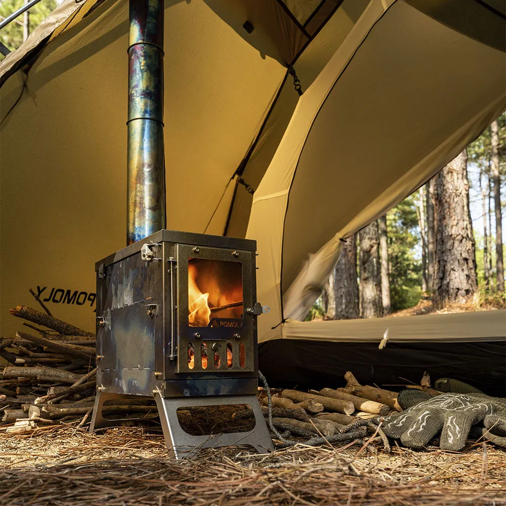 POMOLY X-Ti Mini チタン薪ストーブ